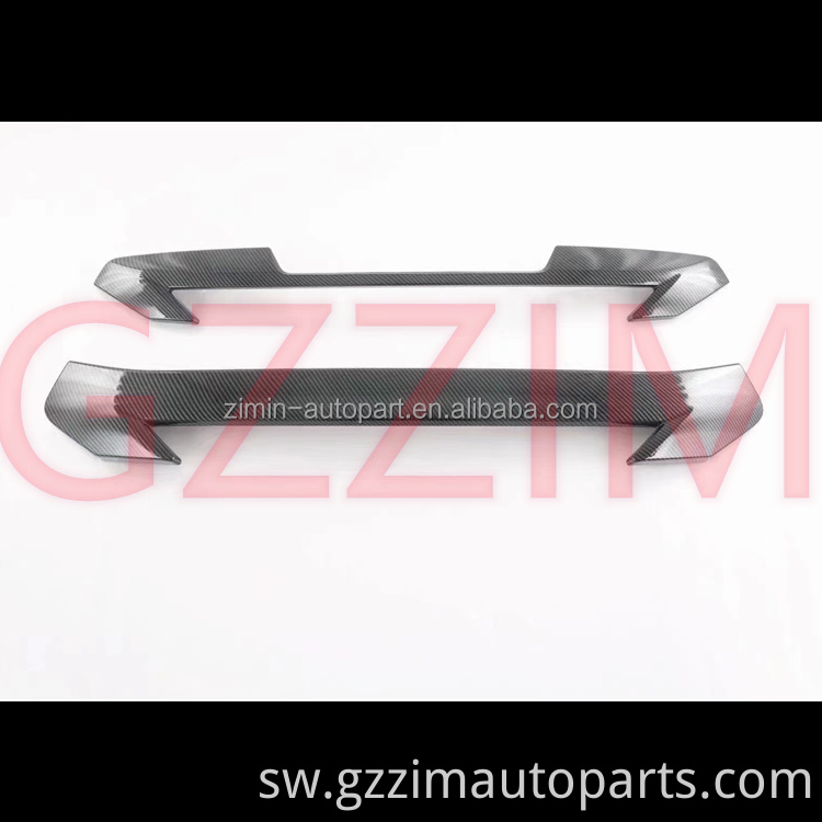 Dmax 2020 chrome kit full kits cover trim for D-max 2020 2021 exterior accessories plastic